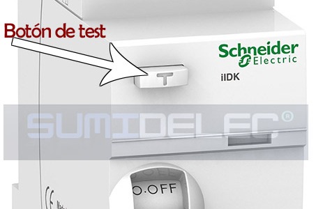 Test de buen funcionamiento de los diferenciales